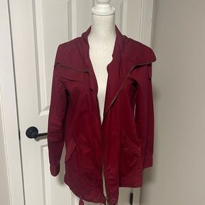 Rubbish Red Utility Jacket